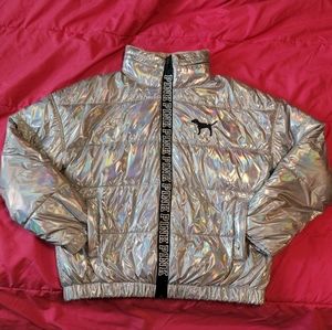 Exclusive Iredescent Victoria Secret PINK Jacket